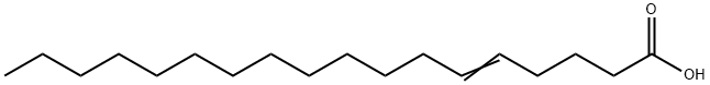 5-octadecenoic acid 结构式