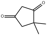 4,4-Dimethyl-1,3-cyclopentanedione 结构式