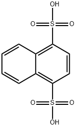 1,4-Naphthalenedisulfonic acid 结构式