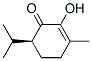 2-Cyclohexen-1-one,2-hydroxy-3-methyl-6-(1-methylethyl)-,(6S)-(9CI) 结构式