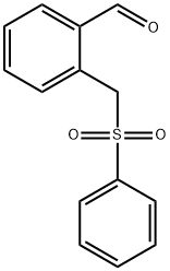 2-(苯磺酰甲基)苯甲醛 结构式