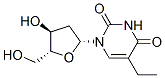 5-Ethyldeoxyuridine 结构式