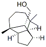 [1S-(1alpha,3abeta,4alpha,8abeta,9S*)]-decahydro-4,8,8-trimethyl-1,4-methanoazulene-9-methanol 结构式