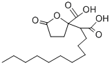 4,5-二羧基-Γ-十五内酯 结构式