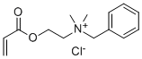 二甲基苯甲基-2-甲基丙烯酸乙胺酯氯化物 结构式