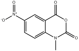 1-methyl-6-nitro-2H-3,1-benzoxazine-2,4(1H)-dione 结构式