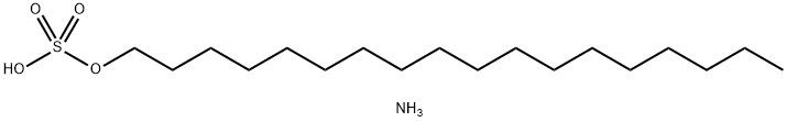 十八烷基硫酸酯铵 结构式