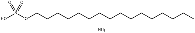 十六烷基硫酸氢铵 结构式