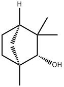 (1S,2R,4R)-1,3,3-Trimethyl-bicyclo[2.2.1]heptan-2-ol 结构式