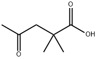 Α,Α-二甲-Γ-戊酮酸 结构式