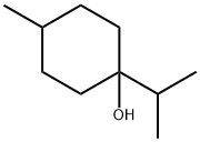 4-甲基-1-(1-甲基乙基)环己醇 结构式