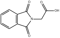 邻苯二甲酰甘氨酸 结构式