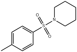 1-((4-甲基苯基)磺酰)哌啶 结构式