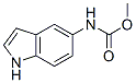 Carbamic  acid,  1H-indol-5-yl-,  methyl  ester  (9CI) 结构式