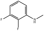 2,3-DIFLUORO-N-METHYLANILINE 结构式