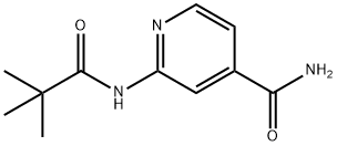 2-新戊酰胺异烟酰胺 结构式