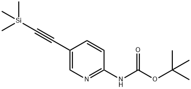 tert-Butyl(5-((trimethylsilyl)ethynyl)pyridin-2-yl)carbamate