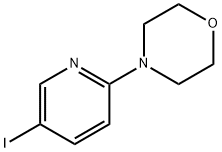 4-(5-碘-2-吡啶基)吗啉 结构式