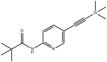 N-(5-((Trimethylsilyl)ethynyl)pyridin-2-yl)pivalamide