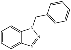 1-苄基-1H-苯并[D][1,2,3]三唑 结构式