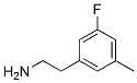 Benzeneethanamine, 3-fluoro-5-methyl- (9CI) 结构式