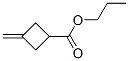 Cyclobutanecarboxylic acid, 3-methylene-, propyl ester (9CI) 结构式