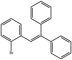 2-(2-Bromophenyl)-1,1-diphenylethene 结构式
