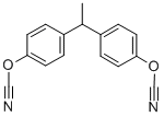 1,1-双(4-氰氧苯基)乙烷 结构式