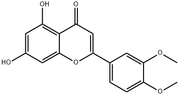 4'-METHYLCHRYSOERIOL 结构式