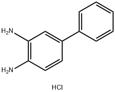 3,4-DIAMINOBIPHENYL DIHYDROCHLORIDE 结构式