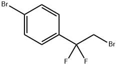 4-(2-BROMO-1,1-DIFLUOROETHYL)BROMOBENZENE 结构式