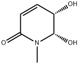 2(1H)-Pyridinone,5,6-dihydro-5,6-dihydroxy-1-methyl-,(5S,6S)-(9CI) 结构式