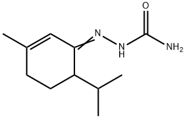 Hydrazinecarboxamide, 2-3-methyl-6-(1-methylethyl)-2-cyclohexen-1-ylidene- 结构式