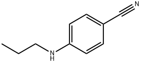 4-(丙氨基)苯甲腈 结构式