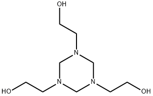羟乙基六氢均三嗪 结构式