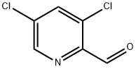 3,5-二氯-吡啶-2甲醛 结构式