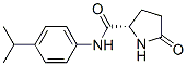 2-Pyrrolidinecarboxamide,N-[4-(1-methylethyl)phenyl]-5-oxo-,(2S)-(9CI) 结构式
