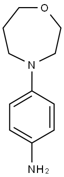 4-(4-AMINOPHENYL)HOMOMORPHOLINE 结构式