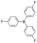 Tris(p-fluorophenyl)borane 结构式