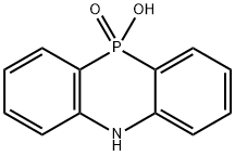 5,10-Dihydro-10-hydroxyphenophosphazine 10-oxide 结构式