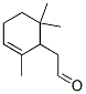 2,6,6-trimethyl-2-cyclohexene-1-acetaldehyde  结构式