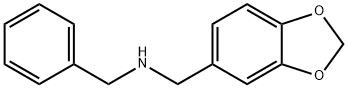 BENZO[1,3]DIOXOL-5-YLMETHYL-BENZYL-AMINE 结构式