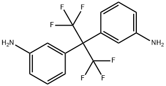 2,2-双(3-氨基苯基)六氟丙烷 结构式