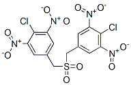 4-氯-3,5-二硝基苯甲砜 结构式