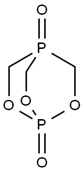2,6,7-Trioxa-1,4-diphosphabicyclo[2.2.2]octane1,4-dioxide 结构式