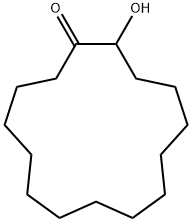 Cyclopentadecanone, 2-hydroxy 结构式