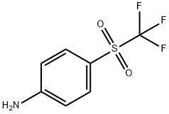 4-三氟甲基磺酰苯胺 结构式