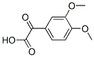 Glyoxylic acid, (3,4-dimethoxyphenyl)- 结构式