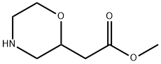 吗啉-2-乙酸甲酯 结构式