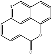 5H-Pyrano[2,3,4,5-lmn]phenanthridin-5-one 结构式